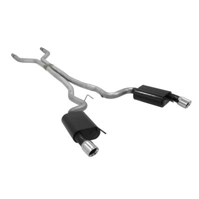 American Thunder Cat-Back Exhaust System Fits 2015-2017 Ford Mustang Gt 5.0L Coupe, 3.0-Inch Stainless Steel Aggressive To Moderate Sound Flowmaster