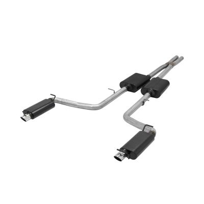 American Thunder Cat-Back Exhaust System 2015-2023 Dodge Charger Se, Sxt &amp; Chrysler 300S With 3.6L Engine Fits 2Wd And Awd Models With Rectangular Exhaust Bezels Aggressive To Moderate Sound Flowmaster
