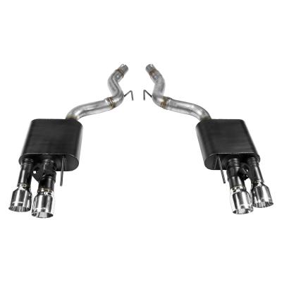 American Thunder Axle-Back Exhaust System Fits 2018-2023 Mustang Gt 5.0L With Factory Active Performance Exhaust Valves Aggressive To Moderate Sound Flowmaster