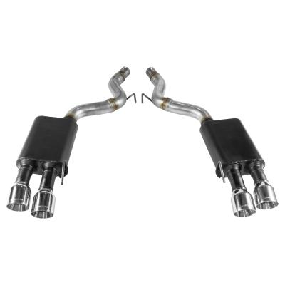 American Thunder Axle-Back Exhaust System Fits 2018-2023 Mustang Gt 5.0L Without Factory Active Performance Exhaust Valves Aggressive To Moderate Sound Flowmaster