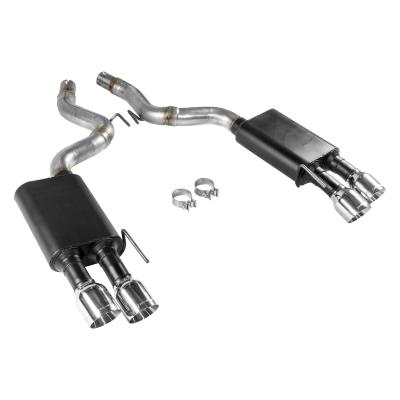 American Thunder Axle-Back Exhaust System Fits 2018-2023 Mustang Gt 5.0L Without Factory Active Performance Exhaust Valves Aggressive To Moderate Sound Flowmaster