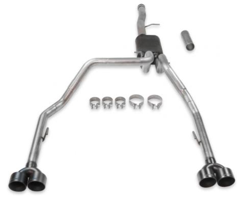 American Thunder Cat-Back Exhaust System Fits 2019-2023 Silverado/Sierra 1500 With 6.2L Engine Aggressive To Moderate Sound Flowmaster