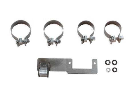 American Thunder Cat-Back Exhaust System Fits 2020-2025 Jeep Gladiator Trucks With 3.6L Engine, 409 Stainless Steel, Dual Exit With Polished Tips Aggressive Sound Flowmaster