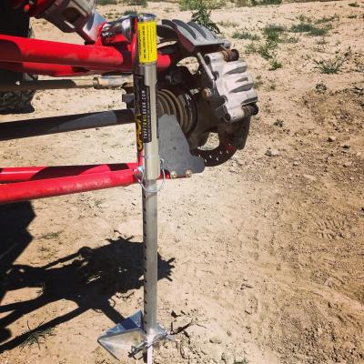 UTV Jack Can Am X3 DS 12mm x 2 Front 64 x 2 Rear W/O Roll Bar Mounts Aluminum JackDaddy Tuff Trail Gear