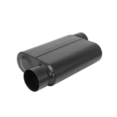 40 Series Delta Force Race Muffler 40 Series Race Muffler 409SS 3.50 Offset In 3.50 Offset Out -Aggressive Sound Flowmaster
