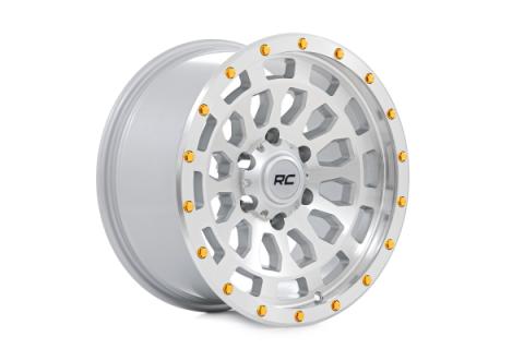 87 Series Wheel Simulated Beadlock Full Machine 17x8.5 5x5 +0mm Rough Country