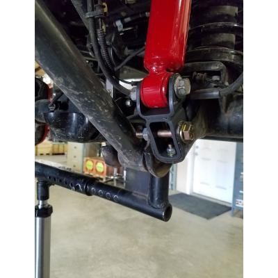 JL Front Lower Shock Extension Brackets 18+ Wrangler JL/JLU Synergy MFG
