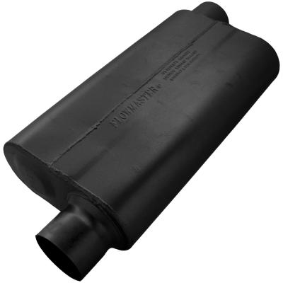 50 Series Delta Flow Chambered Muffler 50 Delta Flow 3.00 Offset In 3.00 Offset Out Moderate Sound Flowmaster