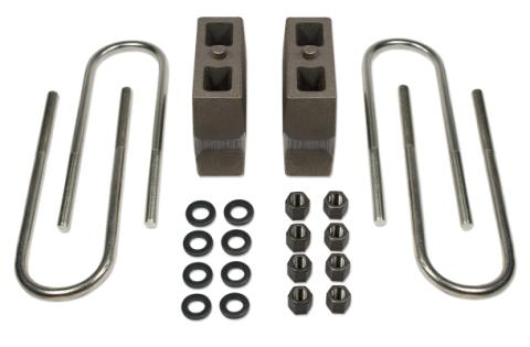 5.5 Inch Rear Block &amp; U-Bolt Kit 97-03 Ford F150 4WD Tuff Country
