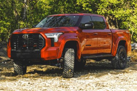 Defender Pocket Fender Flare Gloss Black Toyota Tundra (22-23) Rough Country