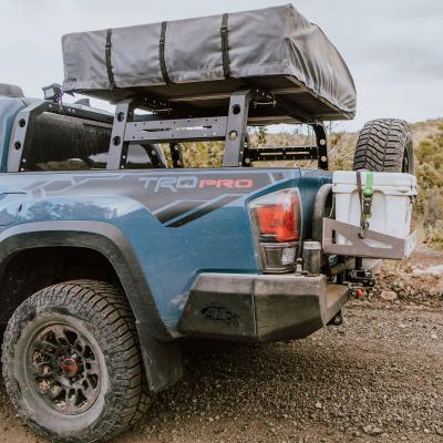 16-23 Toyota Tacoma Dual Swing Out Bumper Black Powdercoat All Pro Off Road