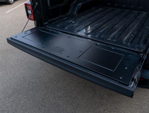 19-23 Jeep Gladiator Overland Tailgate Table Divided Cutting Board Gray All Pro Off Road