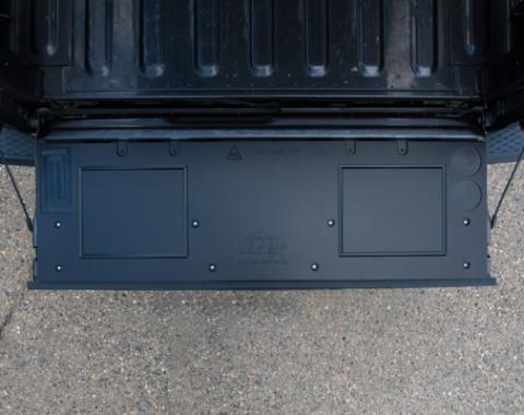 19-23 Jeep Gladiator Overland Tailgate Table Divided Cutting Board Gray All Pro Off Road