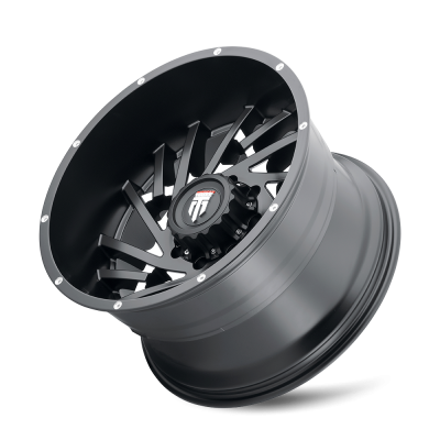 Web AT161 Satin Black Milled 20X12 5-150 -44MM 110.3MM Off Road Wheels American Truxx