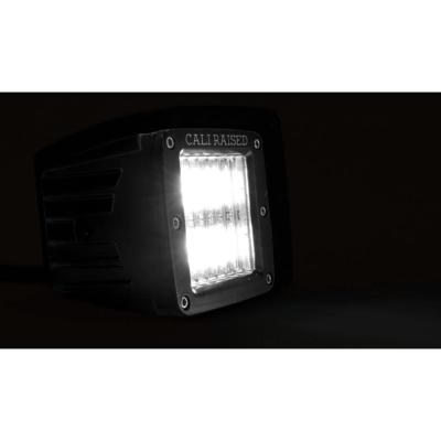 2019-Present RAV4 Ditch Mount Kit-(2) 3X2 18W LED Pods No Switch Cali Raised LED