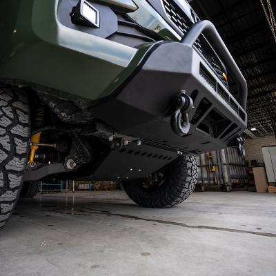 16-Up Tacoma Stealth Bumper 32 Inch LED Bar Spot Beam No Switch 32 Inch Spot Beam with Relocation Mounts No Switch No Winch No D-Ring Cali Raised LED