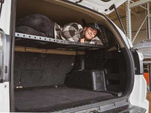 2010-2021 4Runner Interior Rear MOLLE Panel 3rd Row Seat Single (Passenger) Cali Raised LED
