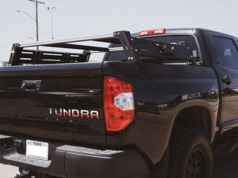 14-21 Tundra Overland Bed Rack Long Bed Low Profile Rack Cali Raised LED