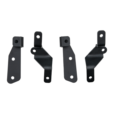Ditch Light Mount Kit Fits 21-Present Ford Bronco Raptor - (2) 3X2 18W LED Pods/(2) 27W Side Projecting LED Pods Cali Raised LED