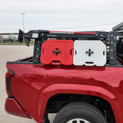 Overland Bed Rack For 24-Present Toyota Tacoma/Short Bed Tall Height Rack Cali Raised LED
