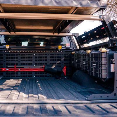 Overland Bed Rack For 24-Present Toyota Tacoma/Long Bed Low Profile Rack Cali Raised LED