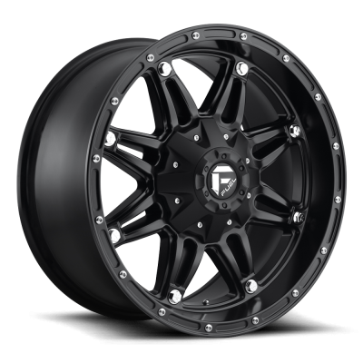 Aluminum Wheels 20X10 Hostage D531 5 On 114.3/5 On 127 Matte Black 78.1 Bore -18 Offset Fuel Off Road Wheels