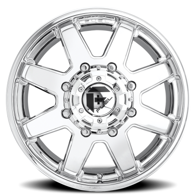 Dually Wheels 17X6.5 Maverick Dually D536 8 On 200 Chrome 142 Bore 116 Offset 7 Spoke Front Dually Fuel Off Road Wheels