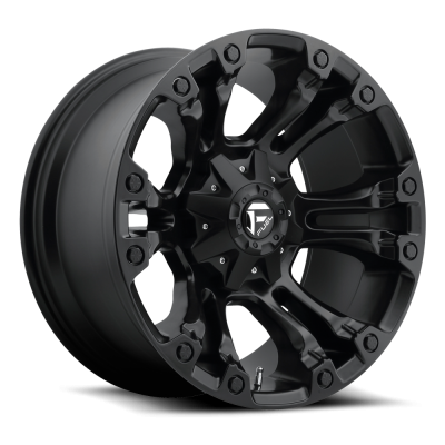 Aluminum Wheels 17X10 Vapor D560 5 On 114.3/5 On 127 Matte Black 78.1 Bore -18 Offset Fuel Off Road Wheels