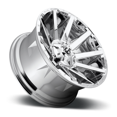 Aluminum Wheels 20X10 Contra D614 6 On 135/6 On 139.7 Chrome 106.1 Bore -19 Offset Multi Spoke Fuel Off Road Wheels