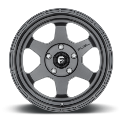 Aluminum Wheels 17X9 Shok D665 5 On 127 Matte Anthracite Gray 71.5 Bore 1 Offset Fuel Off Road Wheels