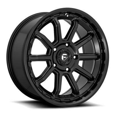 Aluminum Wheels 18X9 Torque D689 5 On 127 Black 71.5 Bore 1 Offset Fuel Off Road Wheels