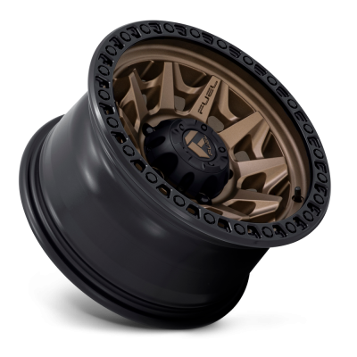 Aluminum Wheels 15X8 Covert D696 5 On 114.3 Matte Bronze Black Bead Ring 72.7 Bore -19 Offset Multi Spoke Fuel Off Road Wheels