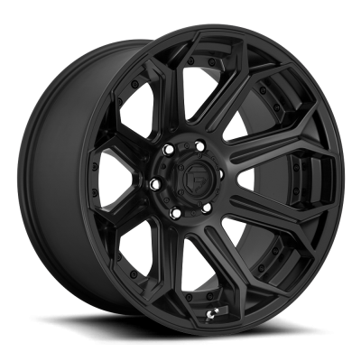 Aluminum Wheels 20X10 Siege D706 5 On 127 Matte Black 71.5 Bore -18 Offset Fuel Off Road Wheels