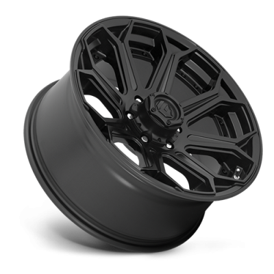 Aluminum Wheels 22X10 Siege D706 6 On 135 Matte Black 87.1 Bore -18 Offset Fuel Off Road Wheels