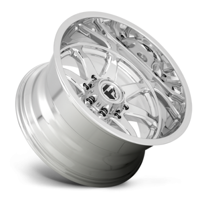Aluminum Wheels 22X10 Hammer D748 6 On 135 Chrome 87.1 Bore -18 Offset Fuel Off Road Wheels