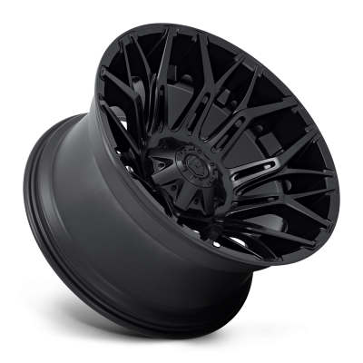Aluminum Wheels 20X9 Twitch D772 5 On 114.3/5 On 127 Blackout 78 Bore 1 Offset Fuel Off Road Wheels