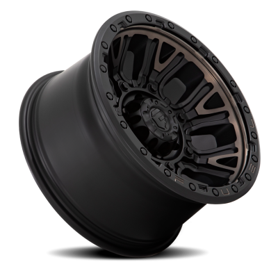 Aluminum Wheels 20X10 Traction D824 5 On 127 Matte Black Double Dark Tint 71.5 Bore -18 Offset Fuel Off Road Wheels