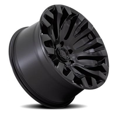 Aluminum Wheels 20X9 Quake D831 5 On 114.3 Blackout 72.56 Bore 1 Offset Fuel Off Road Wheels