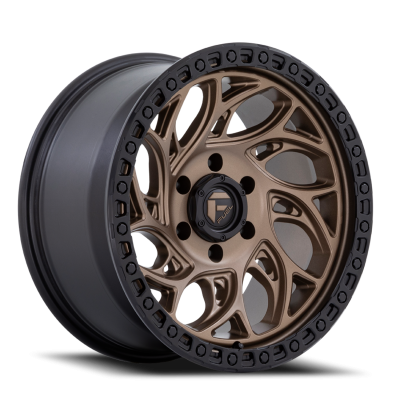 Aluminum Wheels 20X9 Runner OR D841 5 On 127 Bronze/Black Ring 71.5 Bore 1 Offset Fuel Off Road Wheels