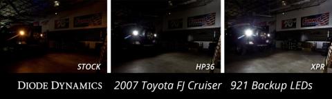 Backup LEDs for 2007-2014 Toyota FJ Cruiser (Pair) HP36 (210 Lumens) Diode Dynamics