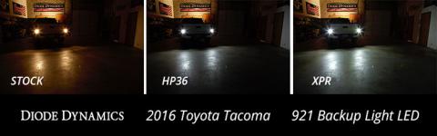 Backup LEDs for 2004-2021 Toyota Tacoma (pair), HP36 (210 lumens)