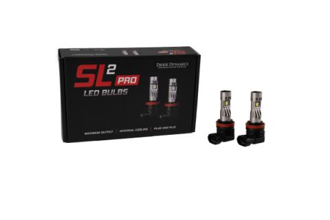 H11/H8/H9 White SL2 Pro LED Bulbs Pair Diode Dynamics