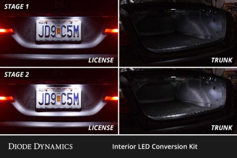 Interior LED Kit for 2016-2023 Nissan Maxima, Cool White Stage 2 Diode Dynamics