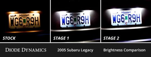 Interior LED Kit for 2005-2009 Subaru Legacy, Cool White Stage 2 Diode Dynamics