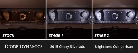 Interior LED Kit for 2014-2018 Chevrolet Silverado, Cool White Stage 1 Diode Dynamics