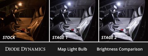 Interior LED Kit for 2012-2017 Toyota Camry, Cool White Stage 1 Diode Dynamics