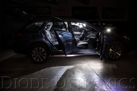Interior LED Kit for 2015-2019 Subaru Outback, Cool White Stage 1 Diode Dynamics