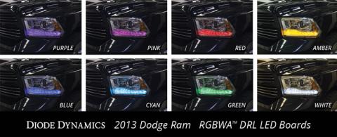 Ram RGBWA DRL LED Boards 13-16 Dodge Diode Dynamics