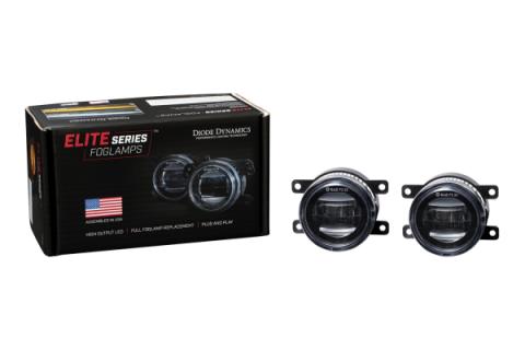 Elite Series Fog Lamps for 2012-2014 Subaru Impreza Pair Cool White 6000K Diode Dynamics