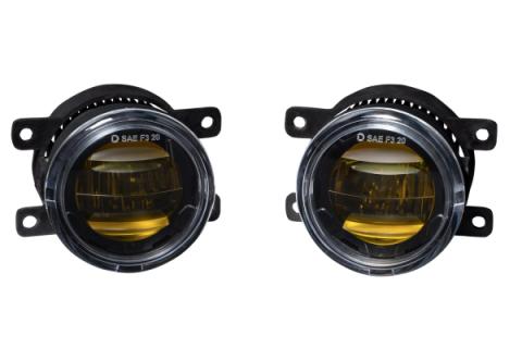 Elite Series Fog Lamps for 2015-2022 Subaru Impreza w/ Eyesight Package Pair Yellow 3000K Diode Dynamics